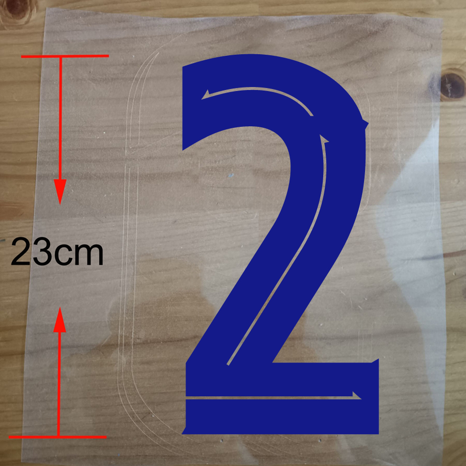 19-20 Home away High Quality Football Jersey Number PU Material Iron on Patch Soccer Kits Heat Transfer Sticker Name Custom. 