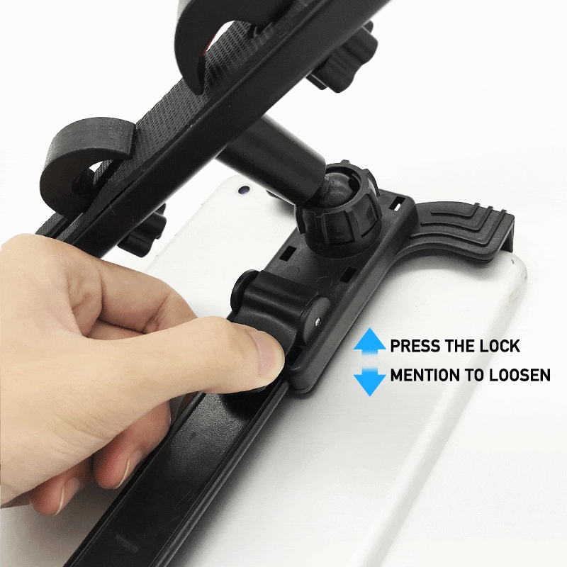 Car Back Seat Headrest Mount Holder For 11 inches iPad Pro 2020/2021 for iPad 2021 for iPad 2 iPad3 iPad 4 for iPad Air 4/5/6 for iPad mini 2021 AIR Tablet SAMSUNG Tablet PC Stands. 