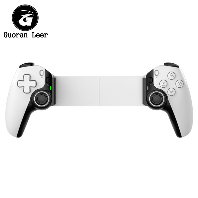 D9 Stretching Extendable Game Console Telescopic Game Controller With 2 Customization Back Keys Wireless Gaming Controller Compatible For Switch/PS3/PS4 Smart Phone Tablet