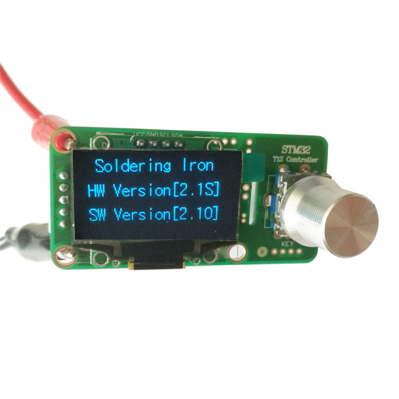 STM32 2.1S OLED T12 Solder Iron Controller Welding Tools 110-240V(B). 