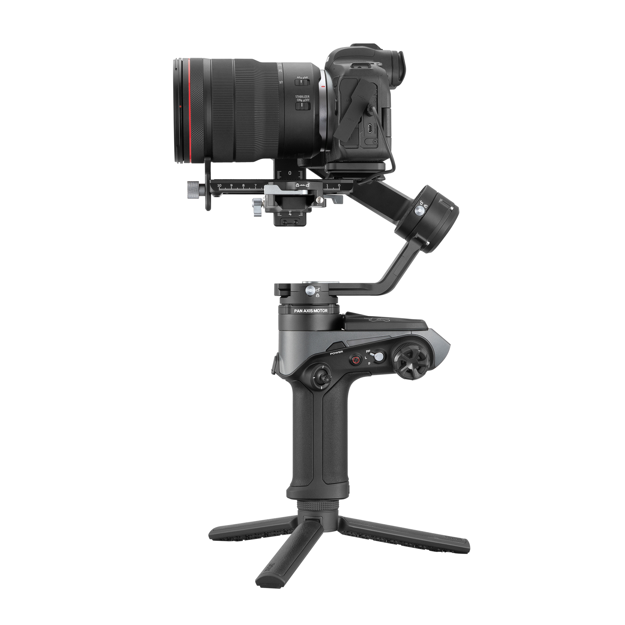 ZHIYUN Weebill 2 Gimbal Stabilizer for Mirrorless & DSLR Camera-18650-2600mAh Battery (Static State:Max:±0.04°, Min:±0.01°)