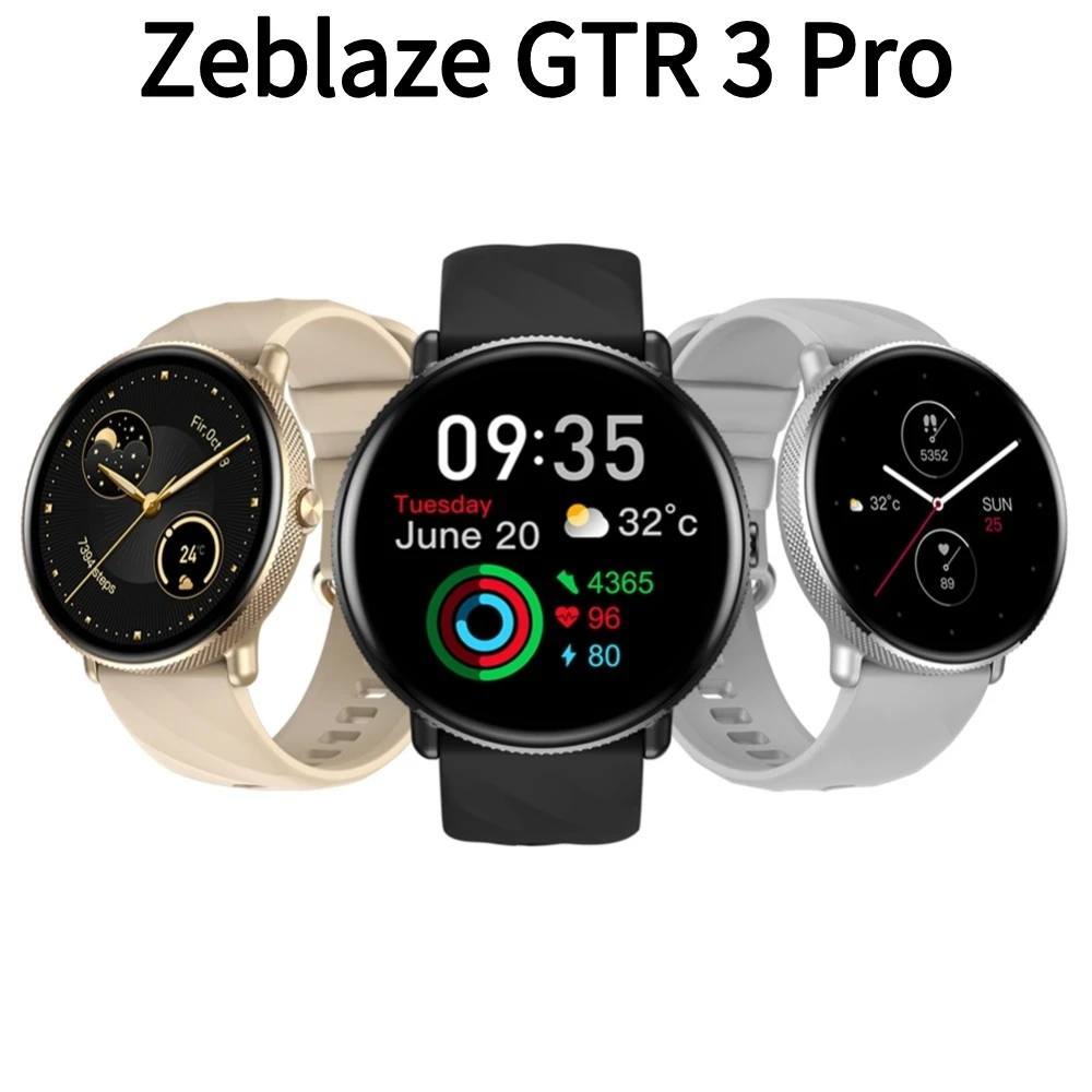 Zeblaze GTR 3 Pro Amoled Display Smart Watch Fitness & Wellness Smart Watch