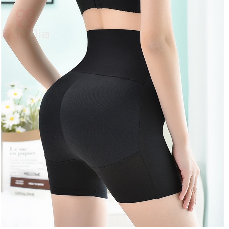 Seamless Booty Push Up Padded Panties Lifter Enhancer Shorts Women