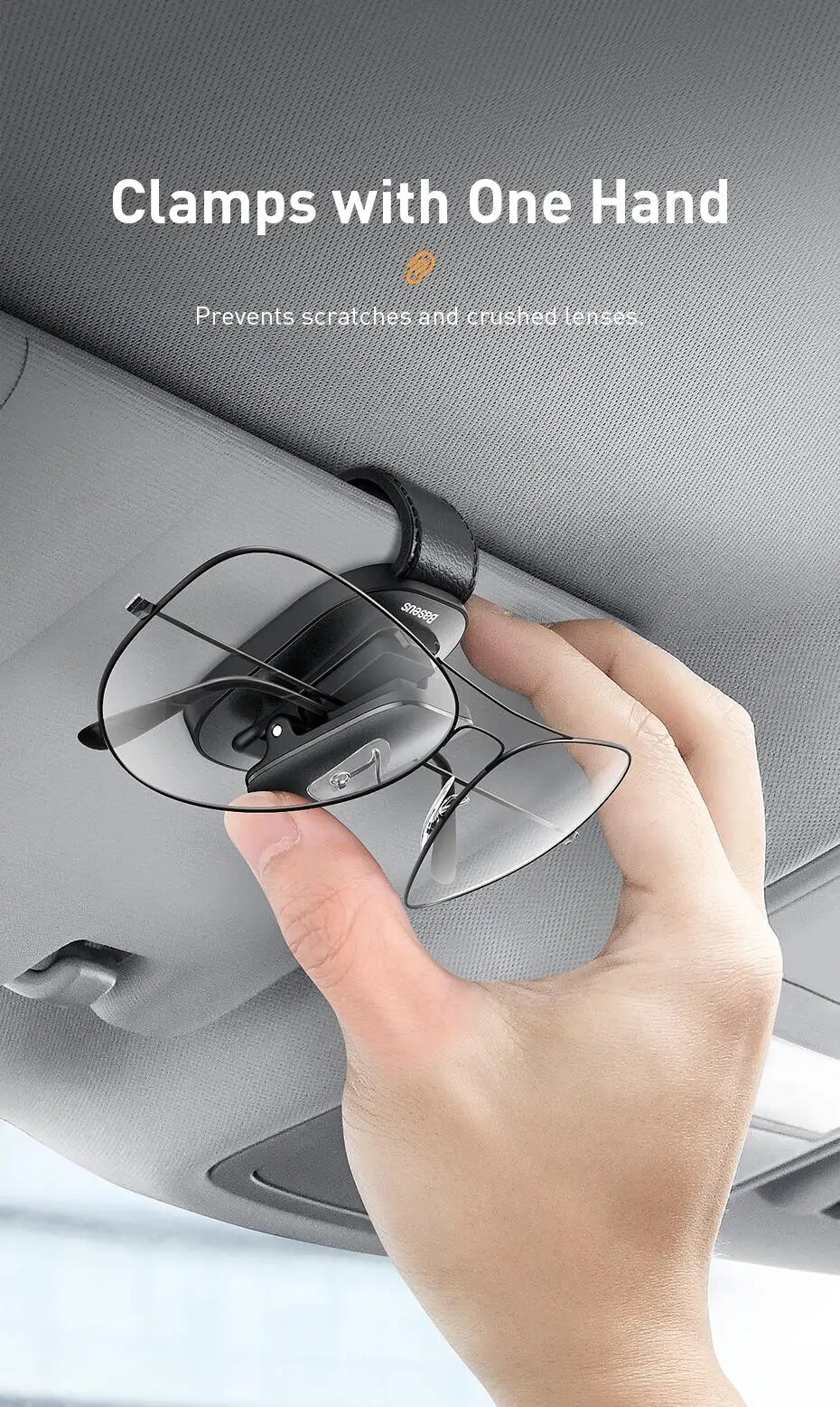 Baseus Platinum Vehicle Eyewear Clip 6
