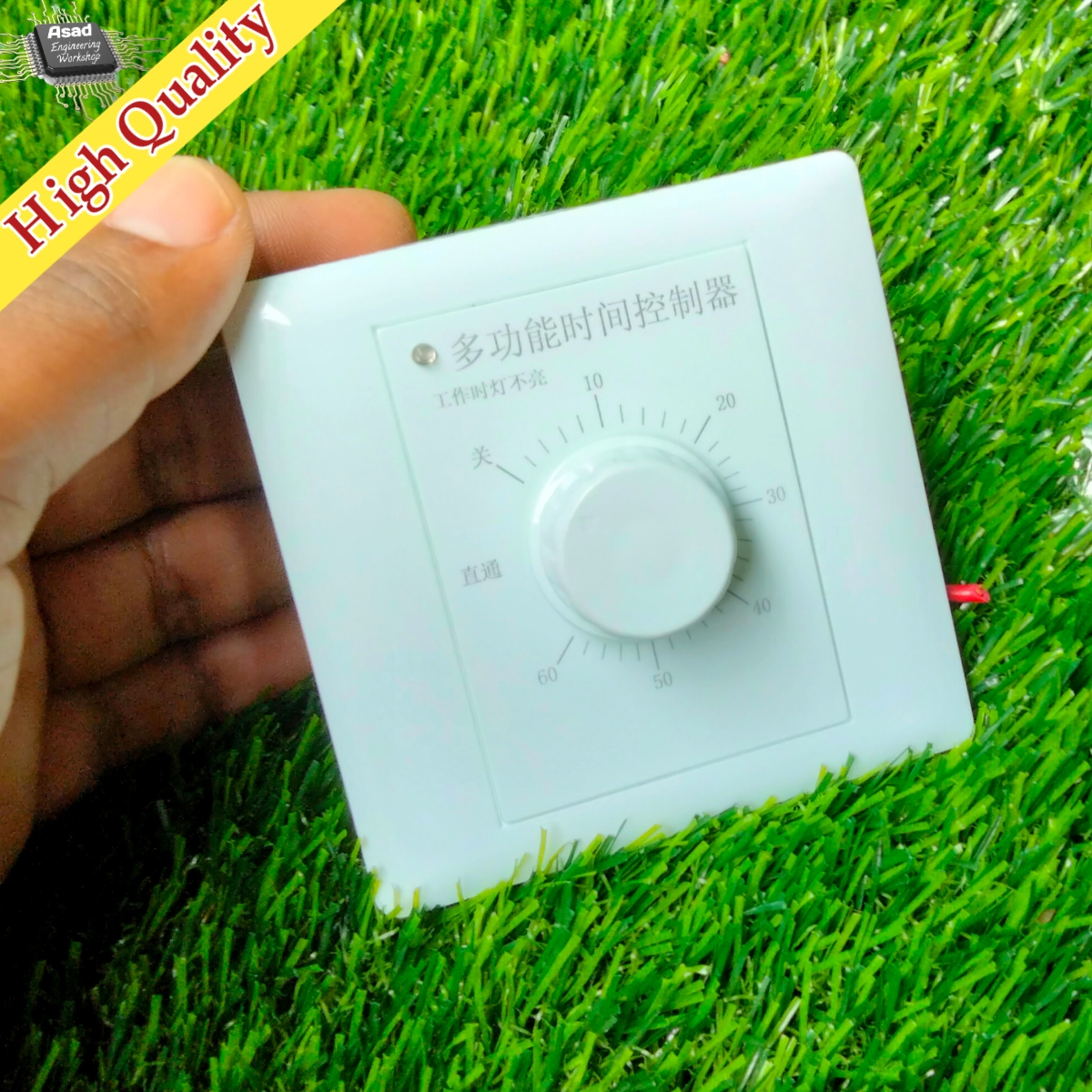60 Minutes 2000W Timer Switch 220V Water Pump Intelligent Switch Control Mechanical Countdown 86 Panel DC - AC Timer switch. 