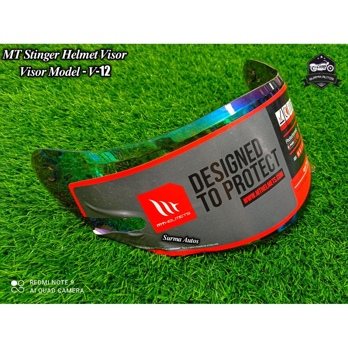 MT Stinger Helmet Visor (Model-MT-V-12)