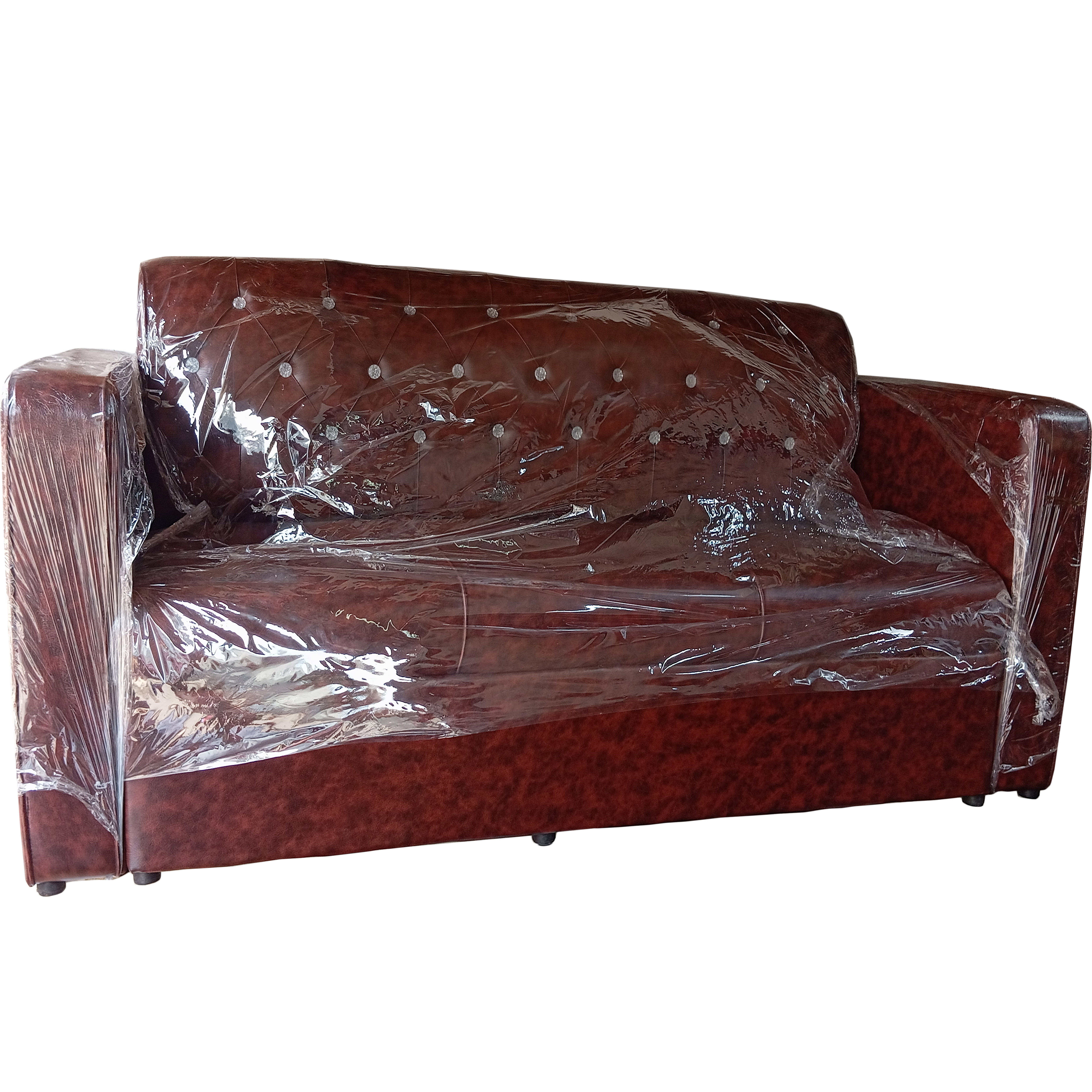 Sofa 3 seater back stone fixed arm box  sofa-Modern box sofa set 3 seat-Same as Picture. 
