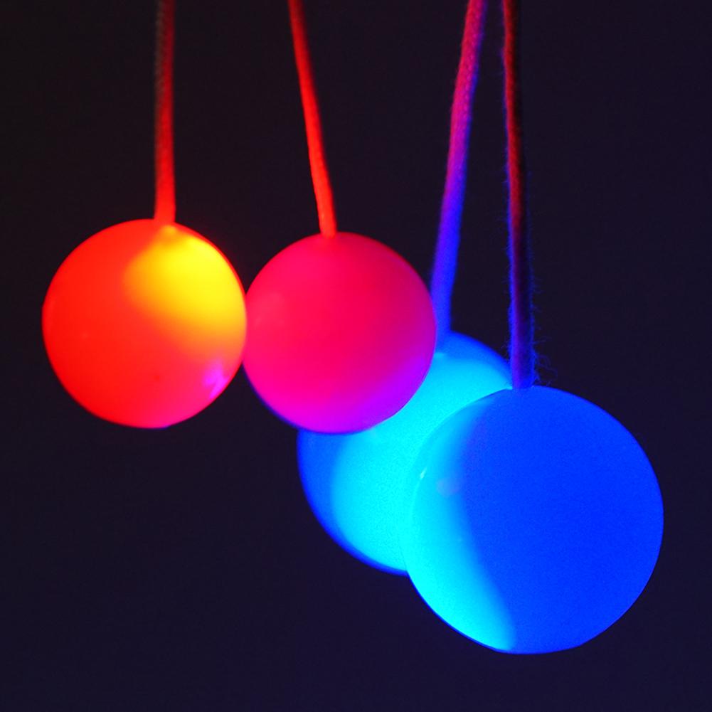 Lato Lato Toys with Light Antistress Noise Maker 4.0 Upgraded High Quality Glow Pro-Clackers Ball Tek-Tek Old School Toys Games. 