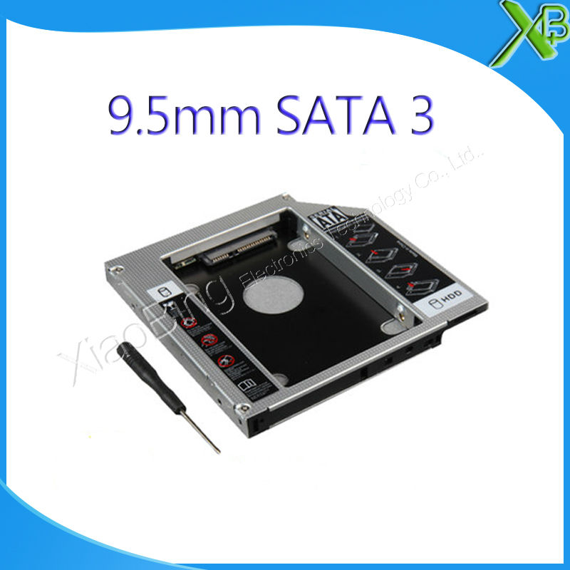 NEW SATA 2ND Hard Disk Drive SSD HDD Caddy for MacBook Pro A1278 A1286 A1297 2.5"/ 9.5mm SATA to SATA HDD Caddy
