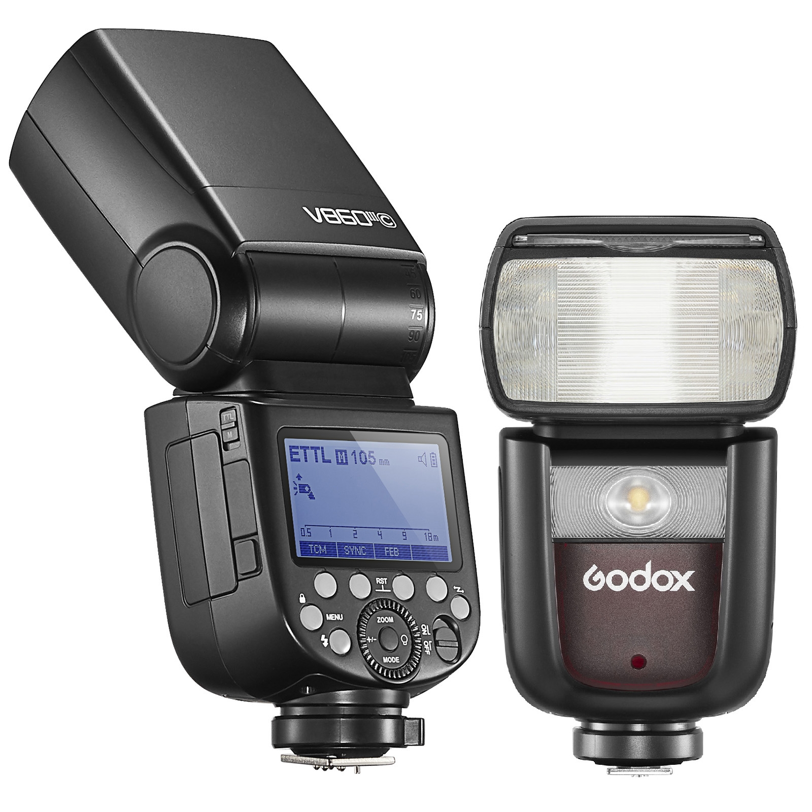 New- Godox V860 III-C 2.4GHz Wireless TTL II HSS Flash Speedlite for Canon