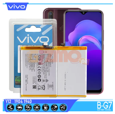 B-G7 Battery for VIVO Y12 (2019) Model 1906 with Capacity of Li-Ion 5000mAh High Quality Original Equipment Manufacturer Gizmo.Ph Compatible with your Battery BG7 with Your Cell Smart Phone