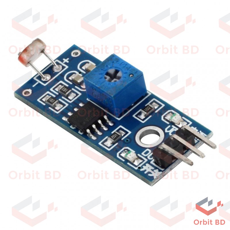 LDR Sensor Module DC 5V LDR Module Circuit Photoresistor Light Dependent Resistor LDR For Night Light Street Light Automatic Headlight Dimmer Control. 