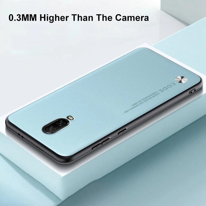 New Phone case OnePlus 6 6T Carbon Fibre Leather Silicone Shockproof Protection Casing For One Plus 6T 6 OnePlus6 T Back cover. 