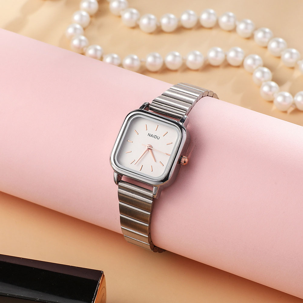 【Top mobile Store】(NEW)Yesurprise Girls Quartz Trendy Ip Electroplating Dial College Style Wrist Watch