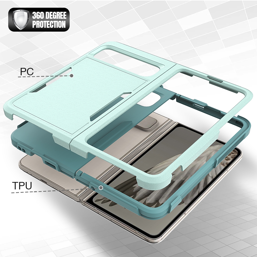 2 in 1 PC + TPU Phone Case For Google Pixel Fold. 