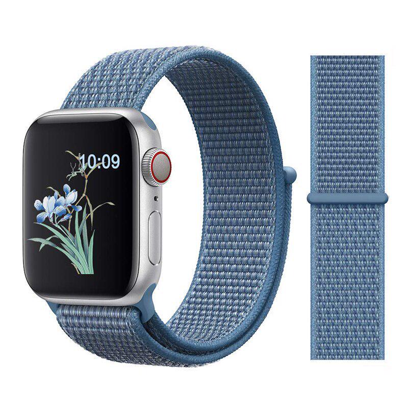 41mm Sport Woven Nylon Loop Strap for Wrist Braeclet Adjust Nylon Febric Strap for Apple Watch Series 7(41MM) SmartWatch. 