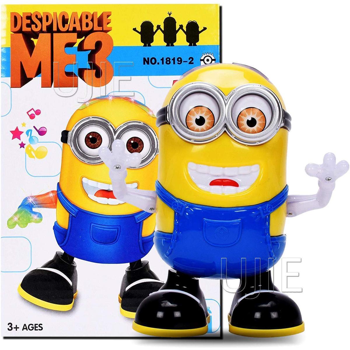 Despicable ME3 Dancing Minion with Music and Flashing Lights Toy