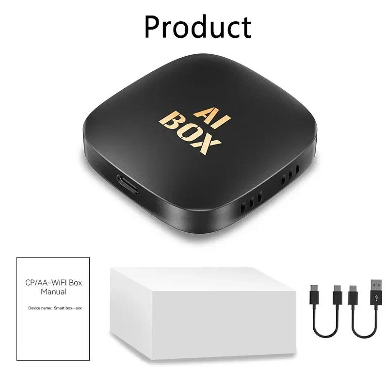 2024 Smart Mini Ai Box 2+32GB Android 13 Support Netflix YouTube Wireless CarPly Suitable for 99% of cars with wired Carplay. 
