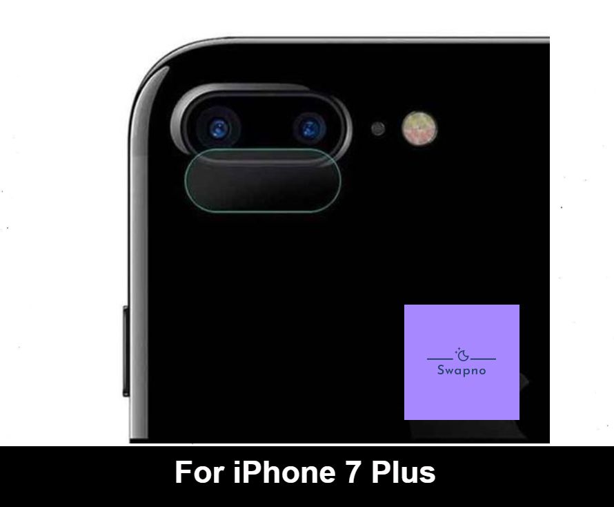 For Apple iPhone 7 Plus 2 piece Set Soft Film Camera Protector case