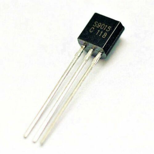 25Pcs - SS9015 S9015 PNP Transistor 20V 500mA Transistor TO-92 Package S9015 Transistor PNP Small Signal Transistor 3 Pin Leads. 