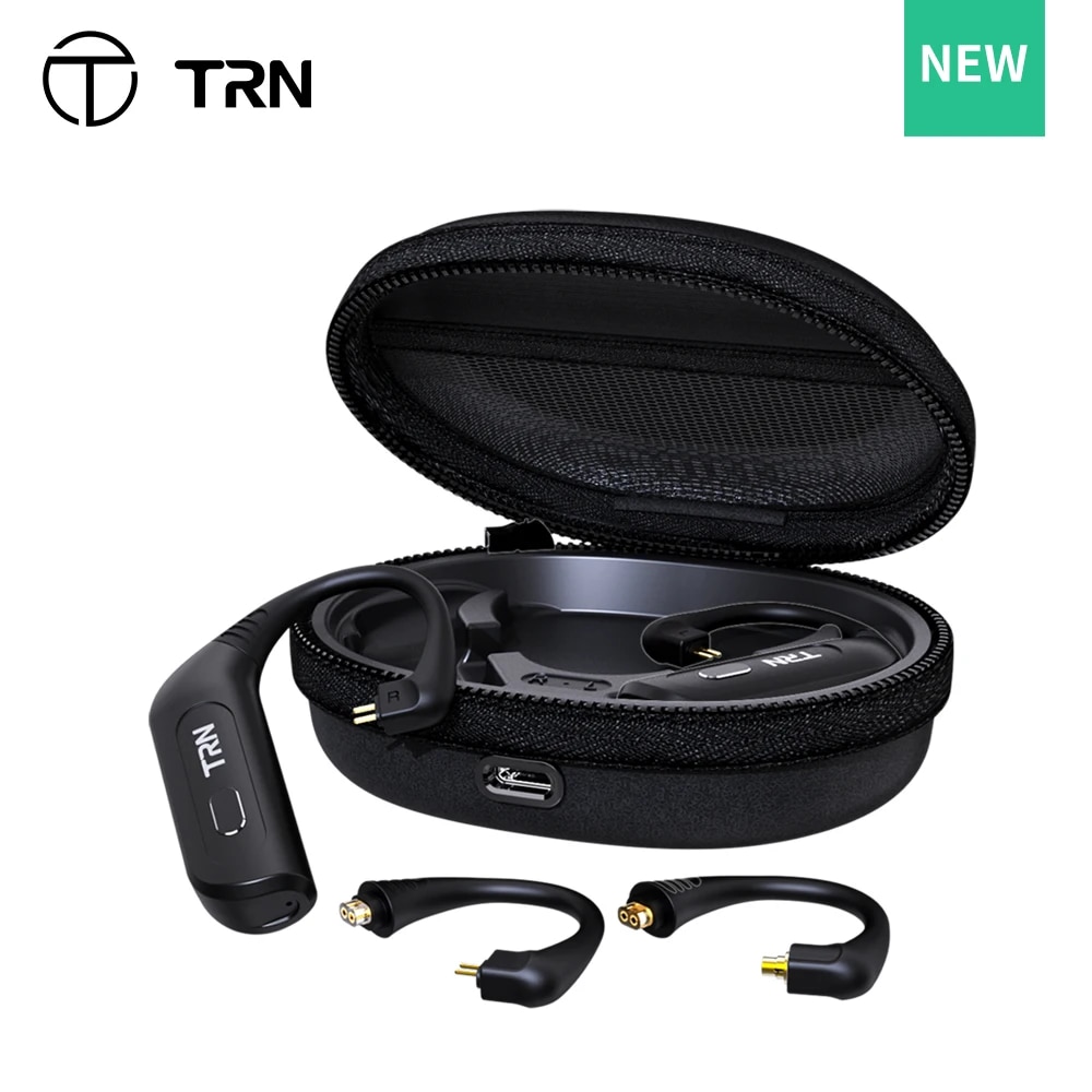 NEW TRN BT30 TWS Wireless Bluetooth-Compatible Upgrade Cable Module Earhook 5.2 Bluetooth Headset Wireless Headphones