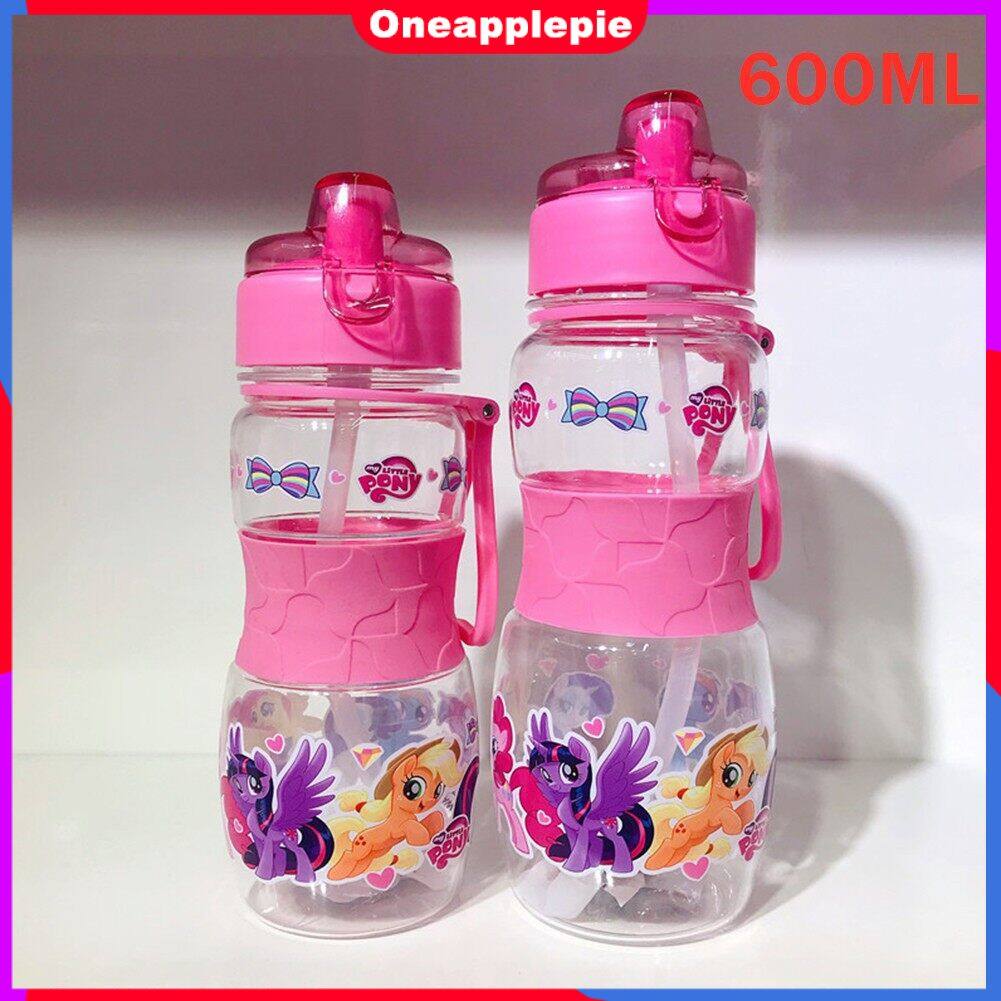 600ml Cartoon Water Bottle Kids With Straw And Handle Baby Water Bottle ,Children's Water Bottle,school Water Bottle Spiderman Tumbler Tumbler With Straw For Kids. 