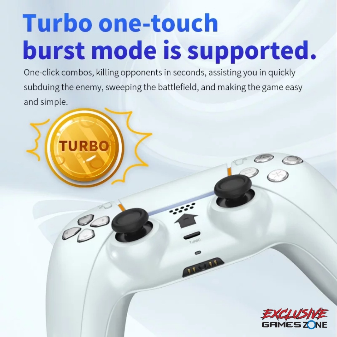 PS4 Controller Same as PS5 Controller for PS4, PC & Mobile. 