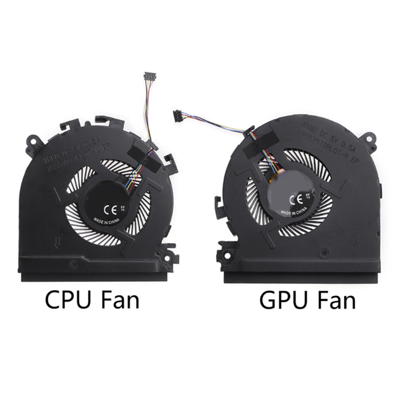 Laptop CPU +GPU Cooling Fan for HP Spectre X360 15-CH 15-CH010CA CPU & GPU Cooling Fan L17605-001 L17606-001 Spare Parts. 