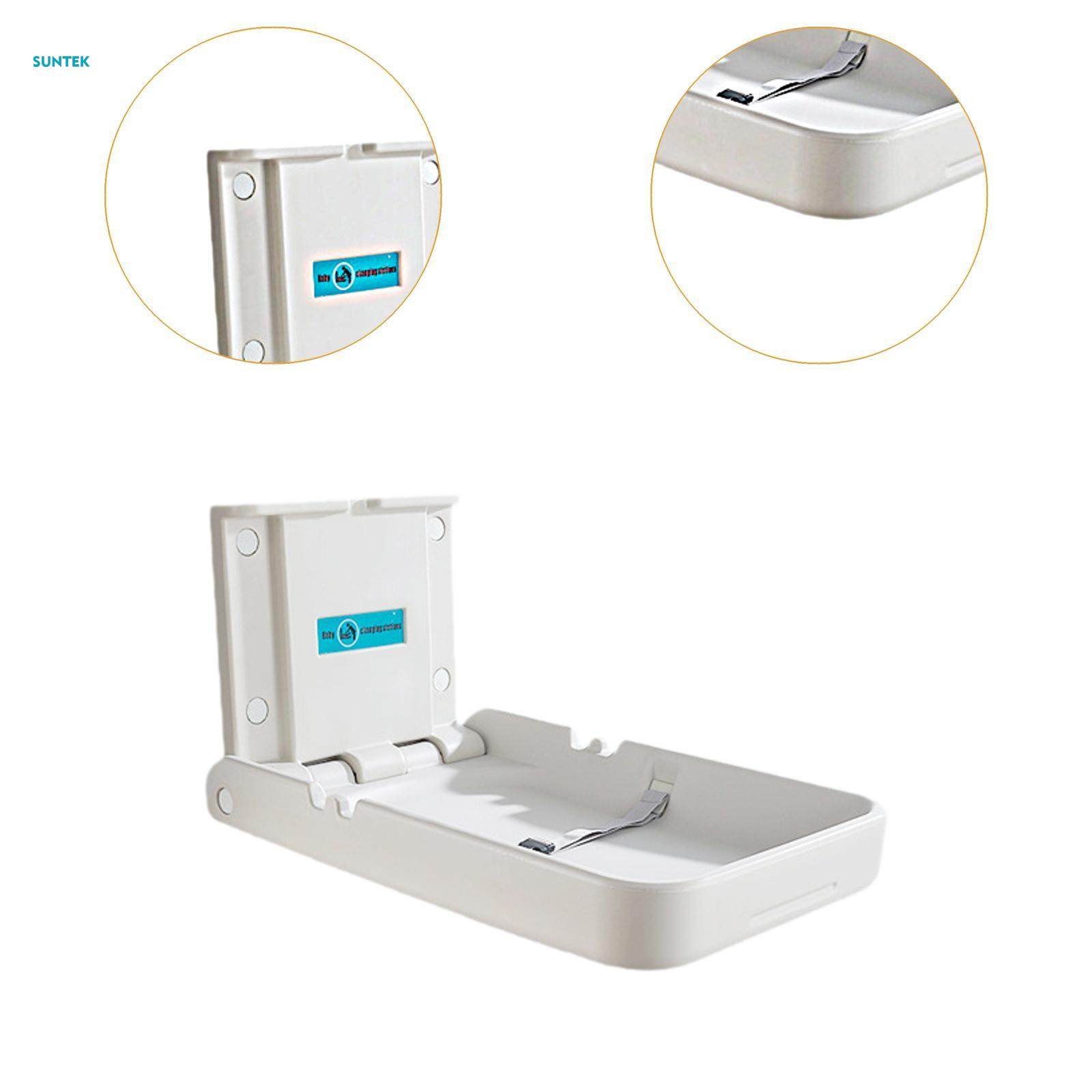 Baby Changing Station Changing Table Folding Diaper Changing Table for Shopping Center. 