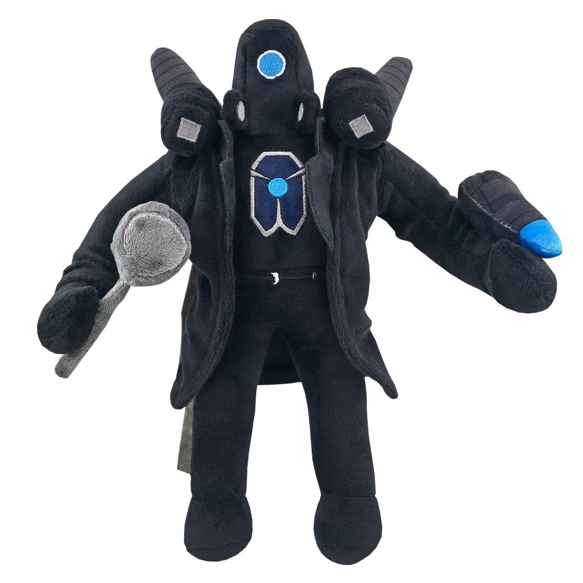 Cross-Border New Products skibidi toilet plush Toilet Man Electric Drill Man Titan Man Plush Toy Doll. 