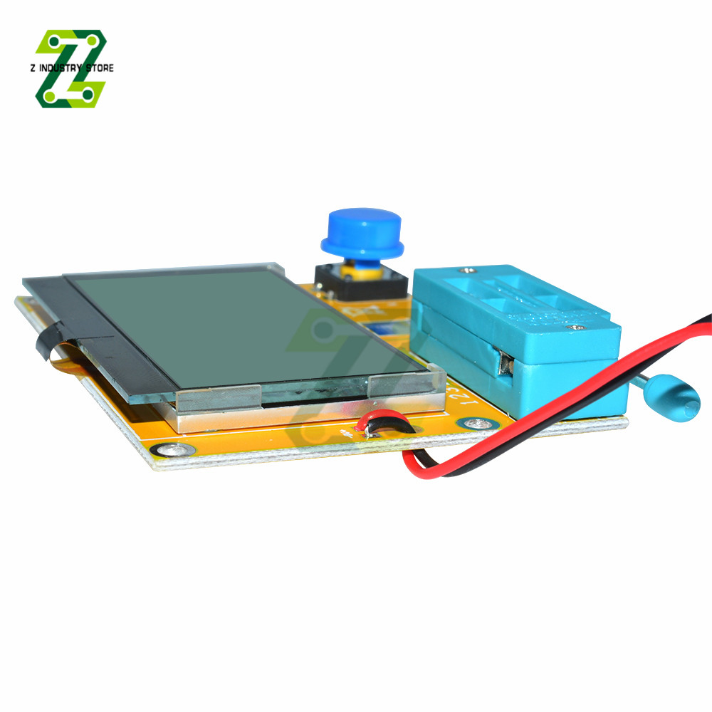 LCR-T4 Transistor Tester Mega328 M328 Diode Triode Capacitance Meter Multimeter For MOS PNP NPN LCR Meter. 