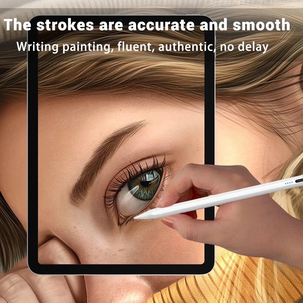 Smart Universal Pencil For Samsung Galaxy Tab S9 FE Plus 12.4 A9 8.7 A9 Plus S8 Ultra S7 FE A7 S6 Lite S5E A8 A 8.0 Stylus Pen. 
