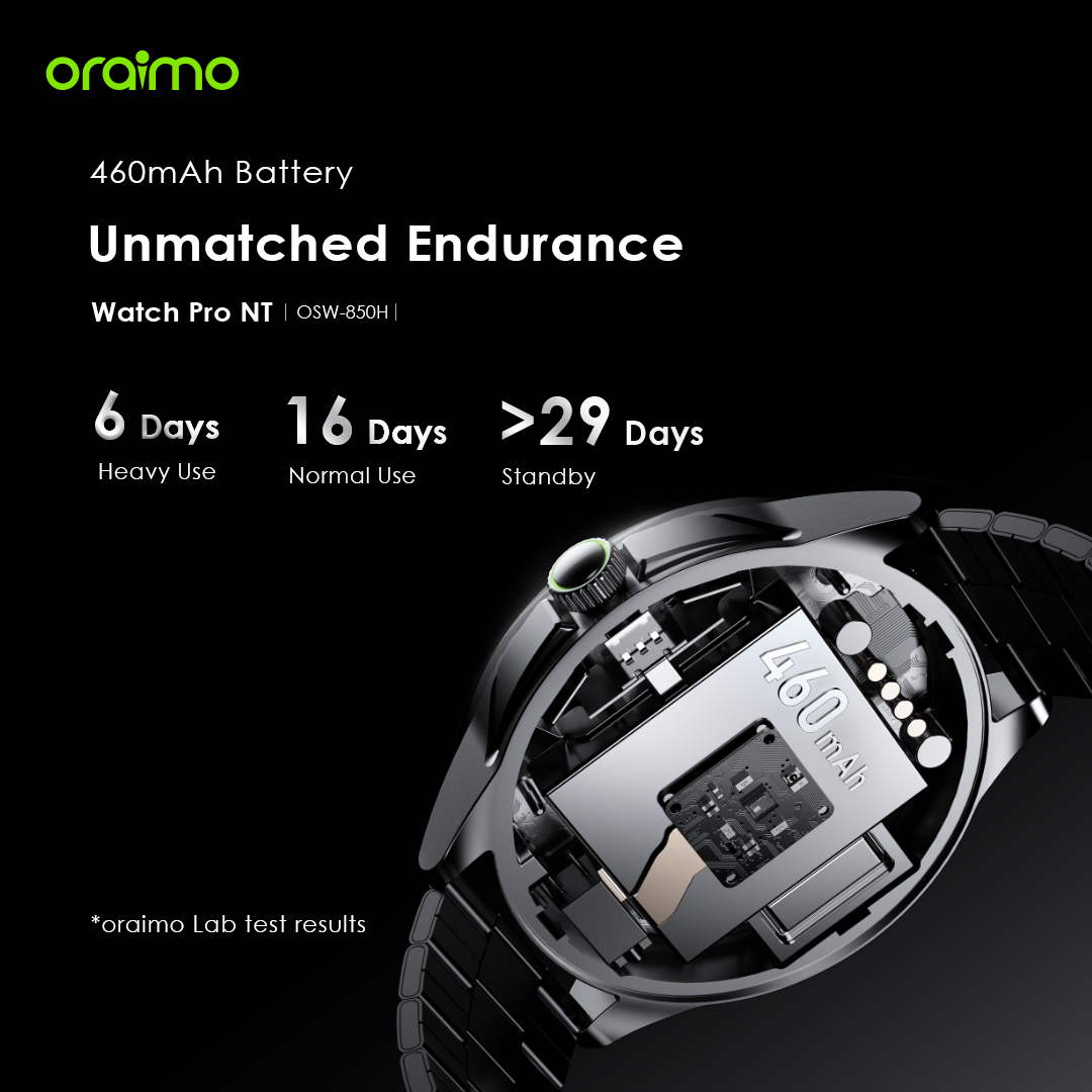 Watch Pro NT 1.43" AMOLED AI Powered Smart Watch. 