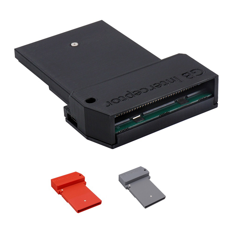 DIY Video Capture Card GB Interceptor Built in RP2040 Board for the Game Boy GBC GBA GBP Consoles, Red. 