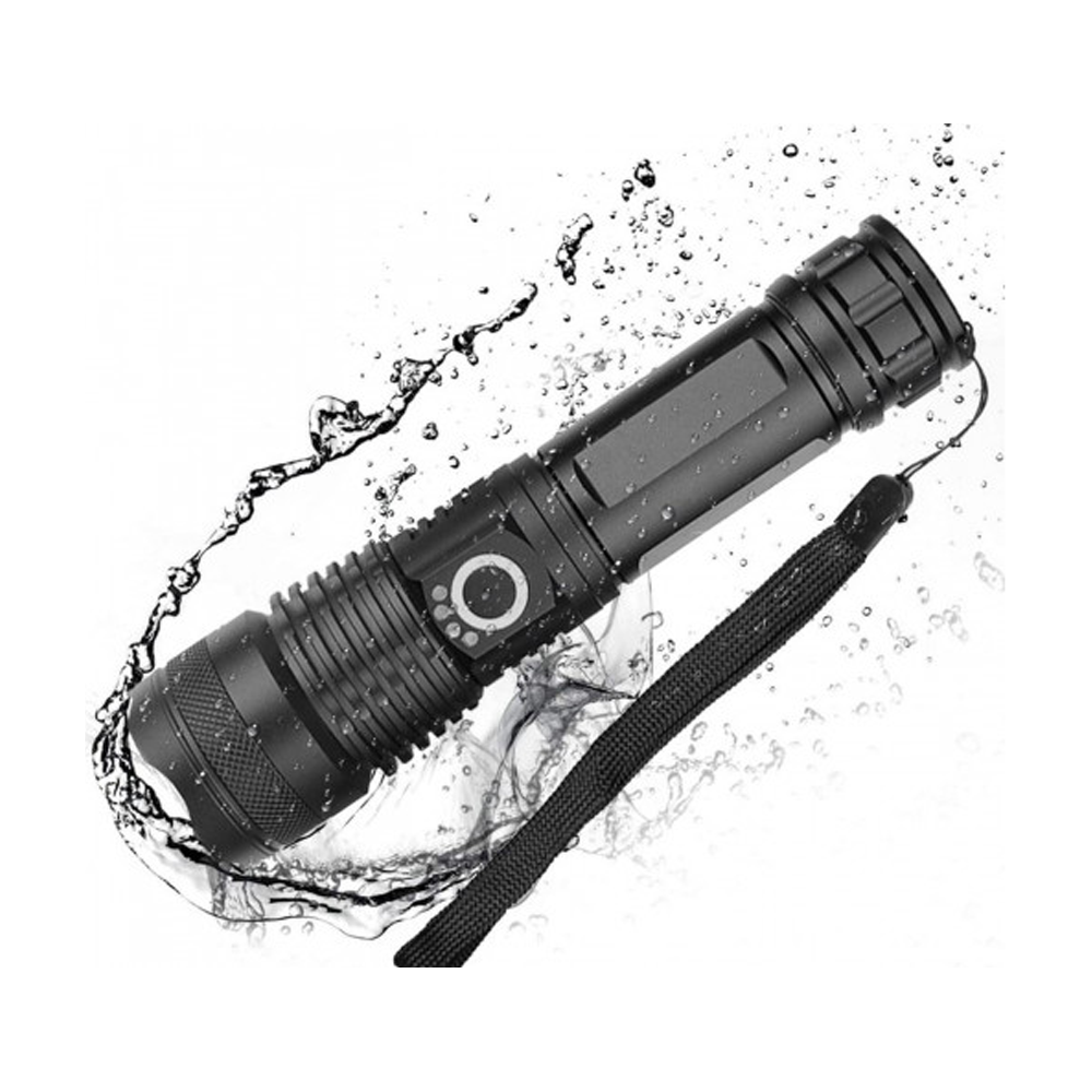 XHP50 Flashlight High Lumens Rechargeable 9000 Lumens Super Bright Tactical Flashlights with Battery 5 Modes IPX65 Waterproof Portable Flash Light LED High Powered Flashlights For Emergencies Camping. 