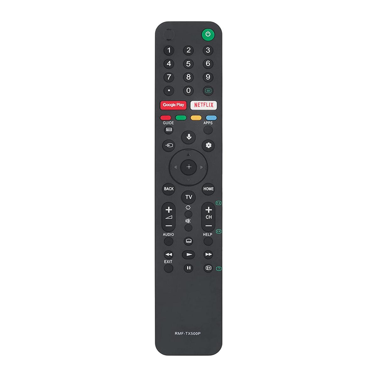 TV Remote Control with Voice Netflix Google Play for SONY RMF-TX500P