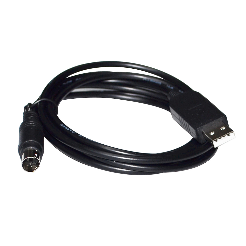 INDUSTRIAL FTDI FT232RL USB TO MINI DIN 4 PIN MD4 ADAPTER RS232 SERIAL COMMUNICATION CABLE FOR TAKAHASHI TEMMA CONNECTION TO PC