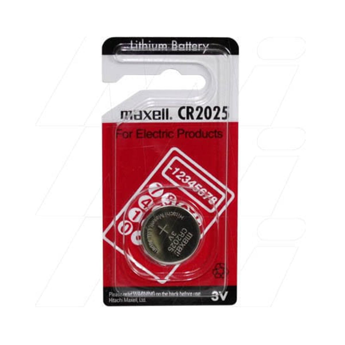 CR2025 3V Lithium Battery