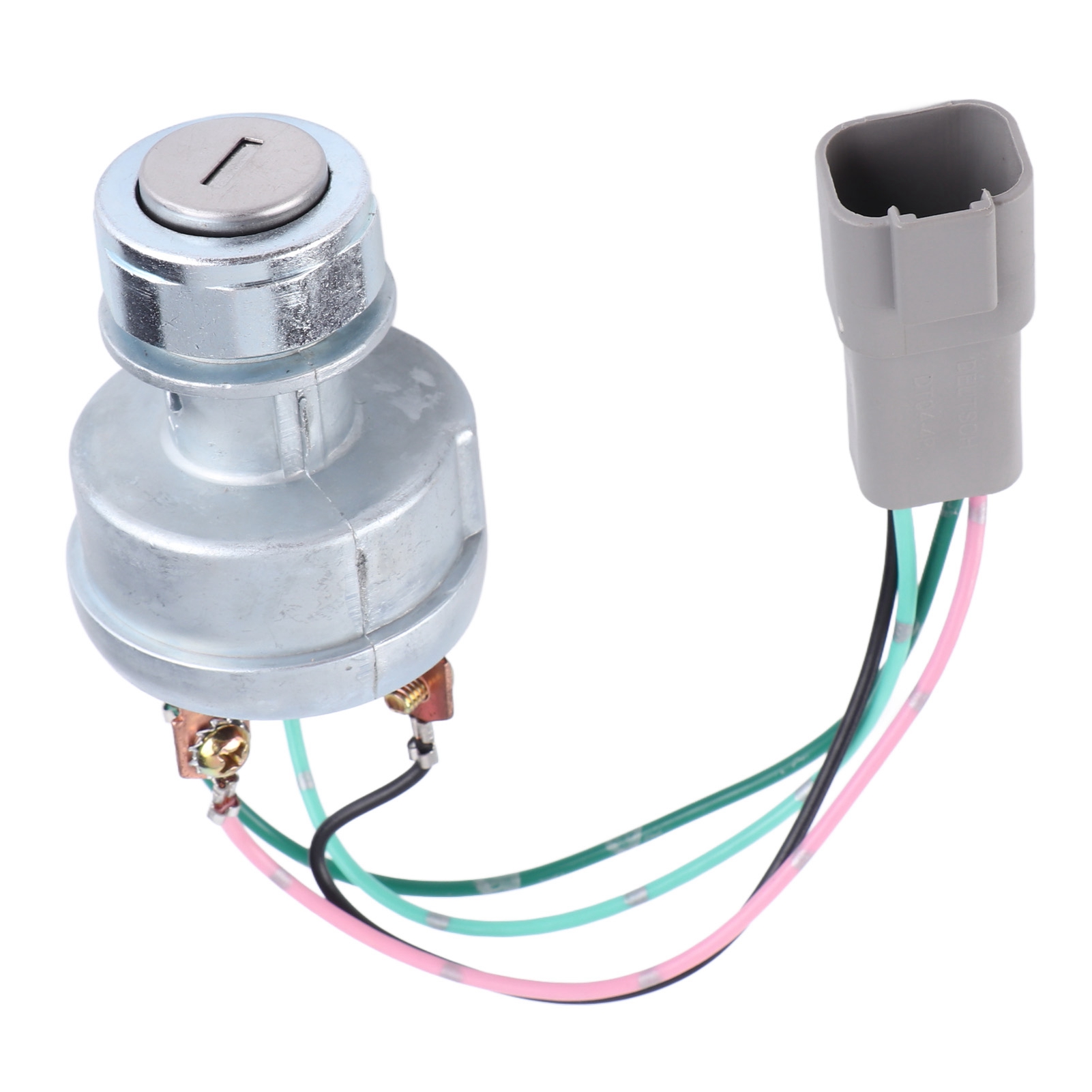 Ignition Switch Key Set 110-7887 High Sensitivity Aluminium Alloy Easy Operation for Caterpillar D3K2 LGP D3K2. 