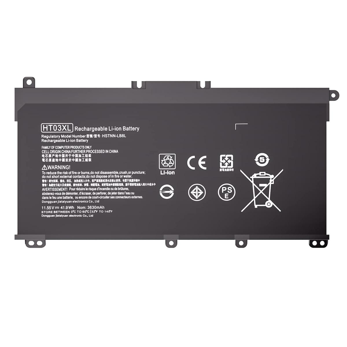 HP Pavilion 14-BF 14-BK 15-CC 15-CD 15-CK 17-AR 14-CE 14-CF 14-CK 14-MA 14Q-CS 14S-CF 14S-CR 15-CS 15-CU 15-CW X360-14-CD Series, PN: TF03XL HT03XL