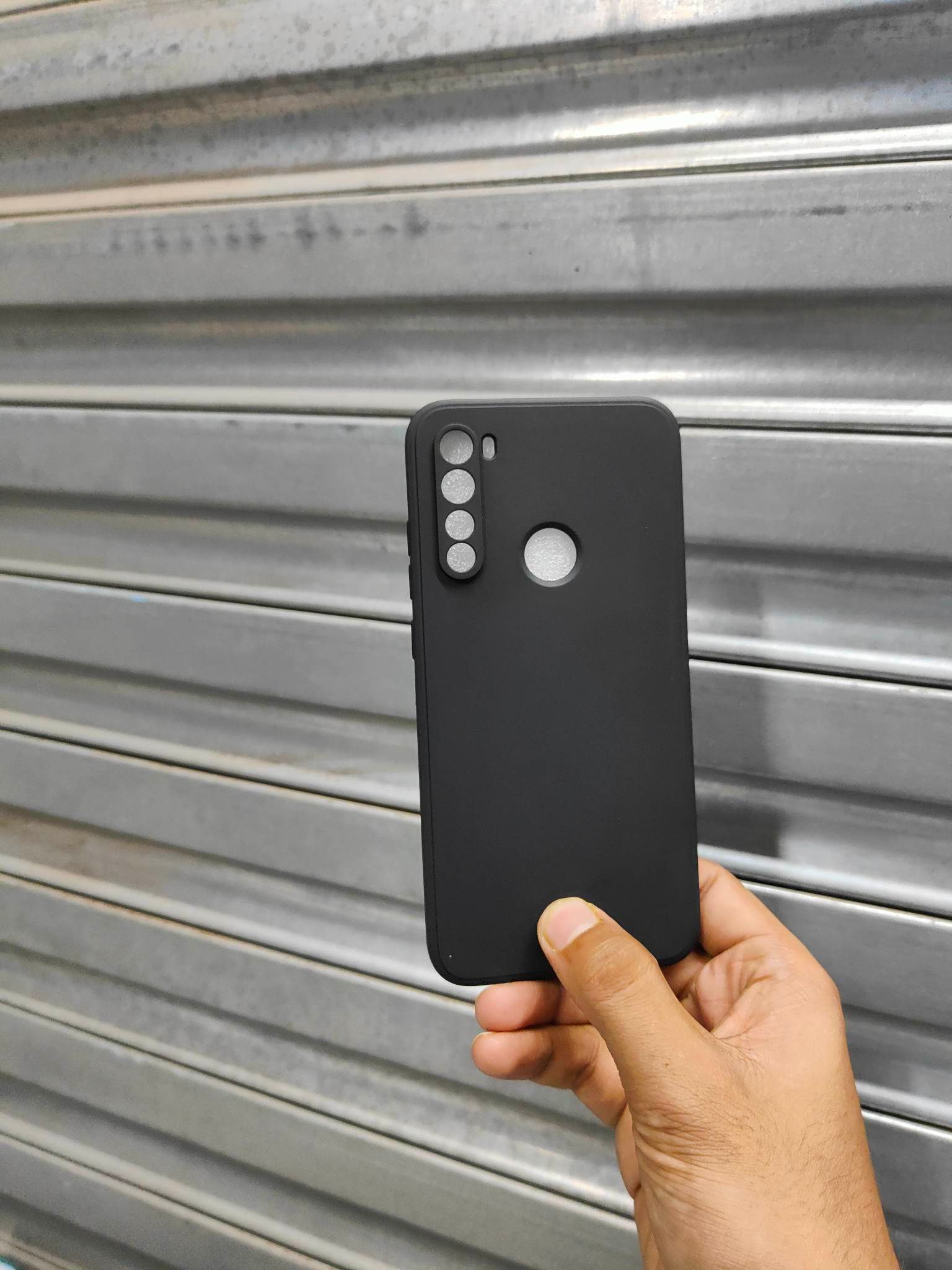FOR REDMI NOTE 8  SOFT CLEAR BACK COVER. 