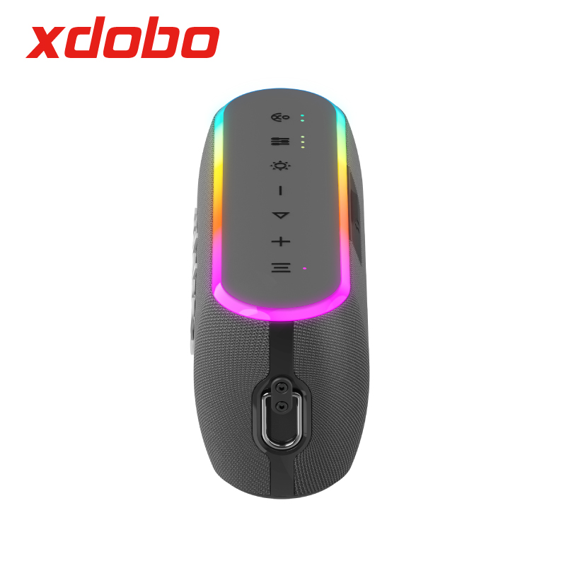 Xdobo 60w X8III Wireless Bluetooth Speaker Outdoor Hands-free Portable Subwoofer with RGB Light. 
