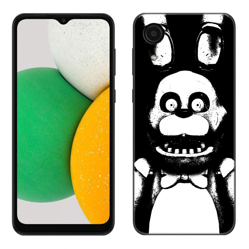 Fnaf Animatronics Phone Case For Samsung Galaxy A01 A03 Core A04 E A02 A05 A10 A20 A21 A30 A50 S A6 A8 Plus A7 2018 Black Cover. 