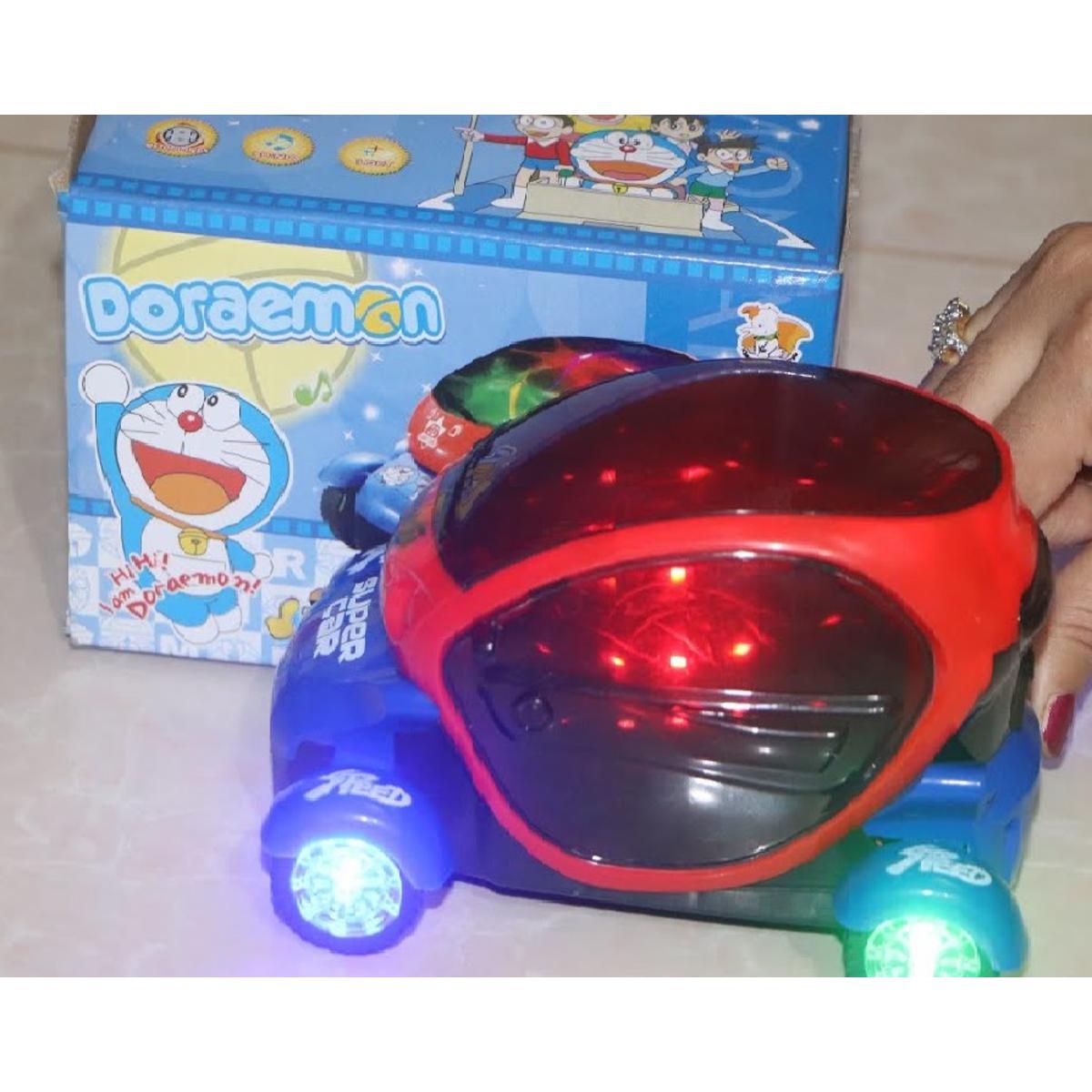 Doraemon Car Future model car 3D multiple color lighting car