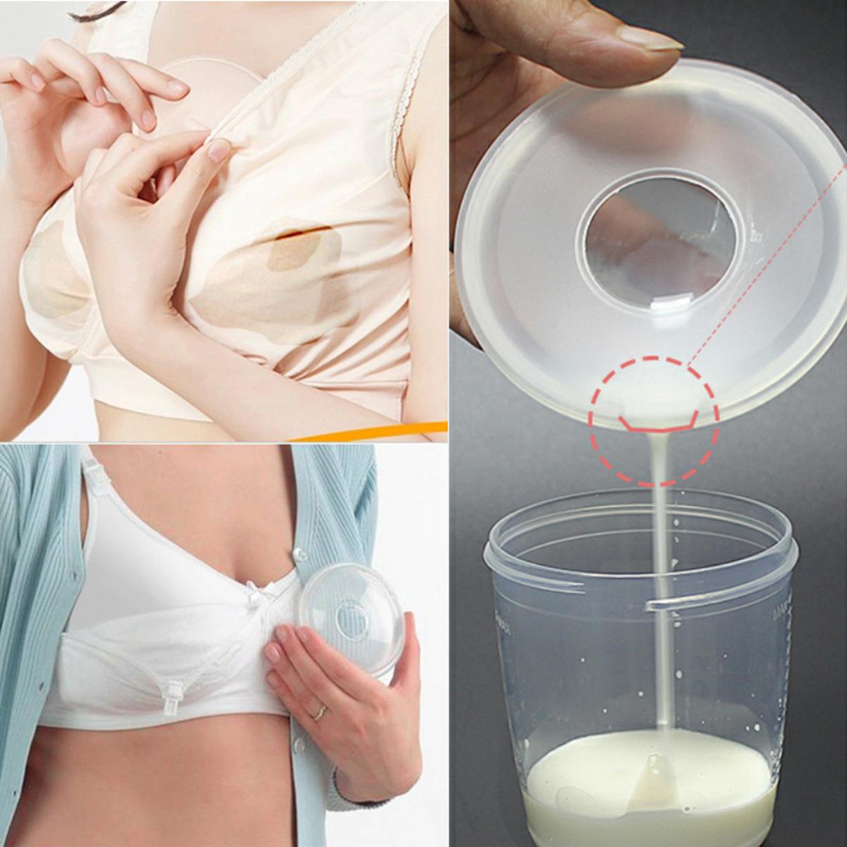 Silicone Wearable BreastMilk Collector (2 Pcs)