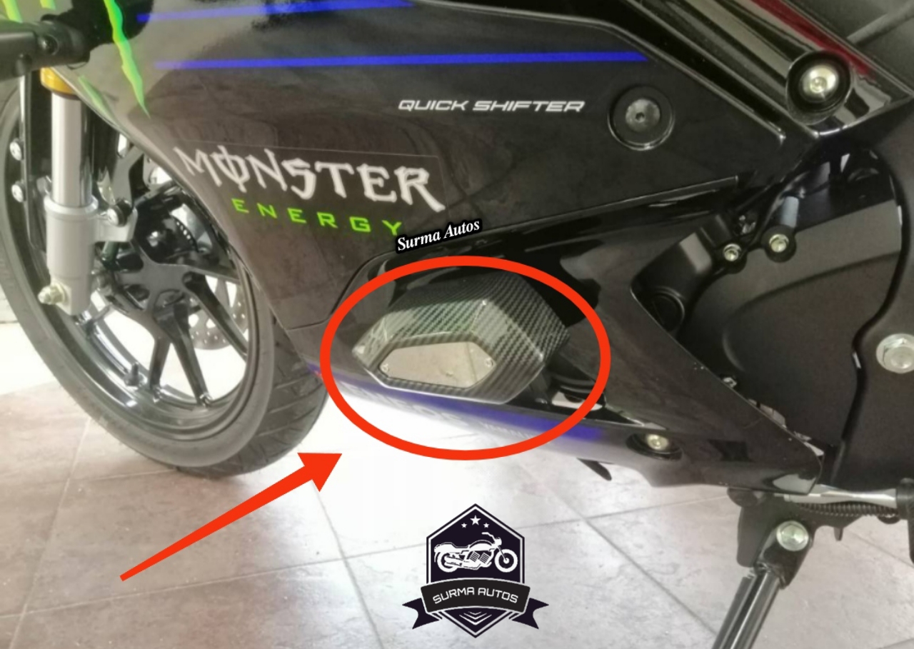 Motorcycle Engine Guard Frame Slider Crash Pad Protector Cover Decorative Modification Parts Compatible For YAMAHA R15 V4. 