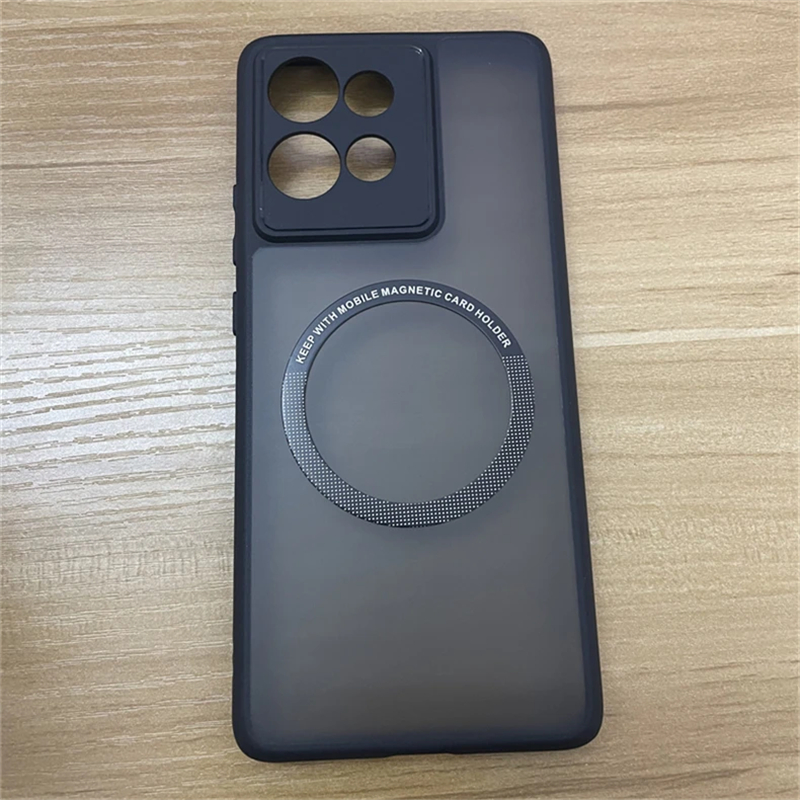 Magnetic Case For Motorola Edge 50 Neo Case MagSafe Matte Clear Phone Cover For Moto Edge50 Neo Protect Shell Shockproof Bumper. 