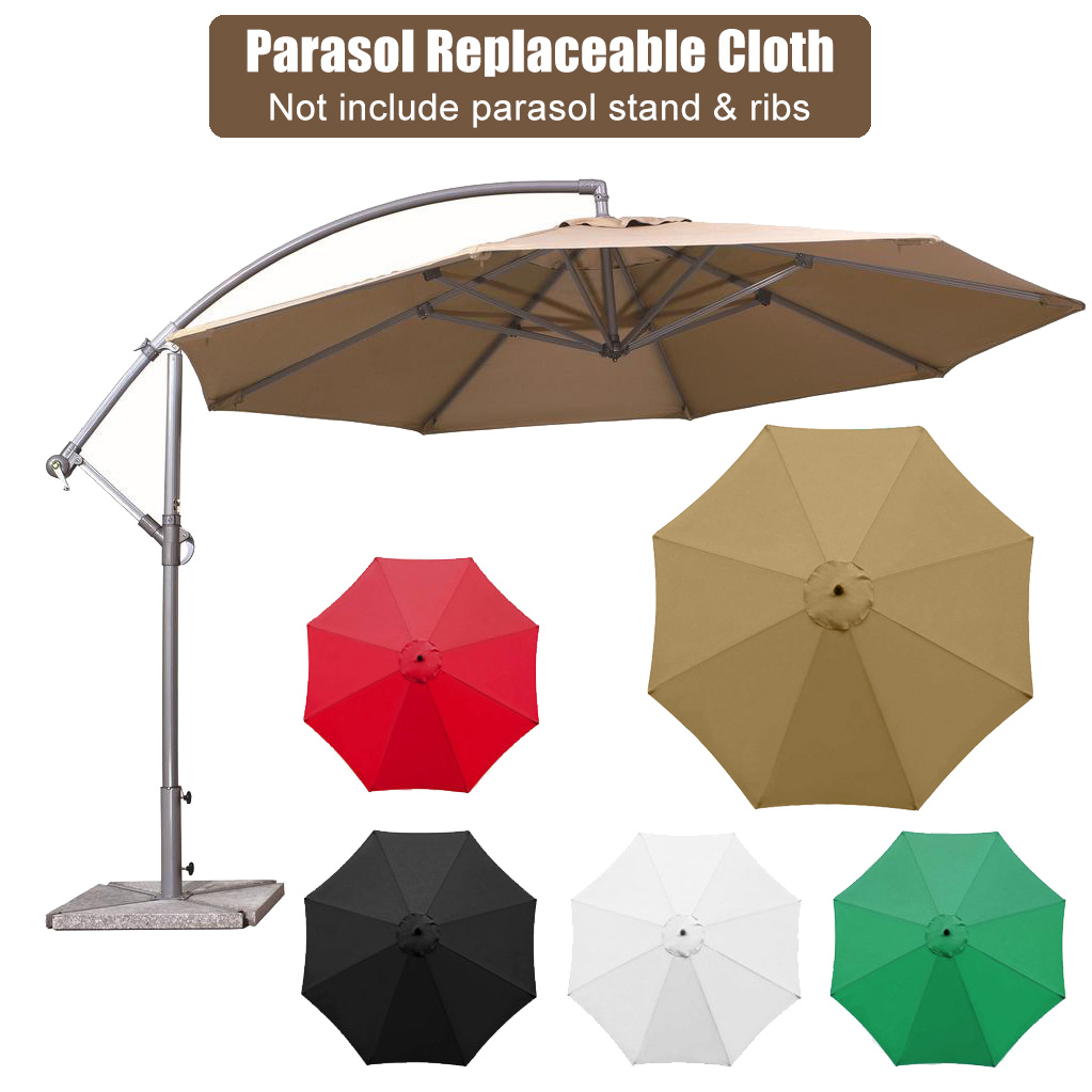 Replacement Cover For Antiuv, Beige 3 Parasol, 8 M, Waterproof, Fabric