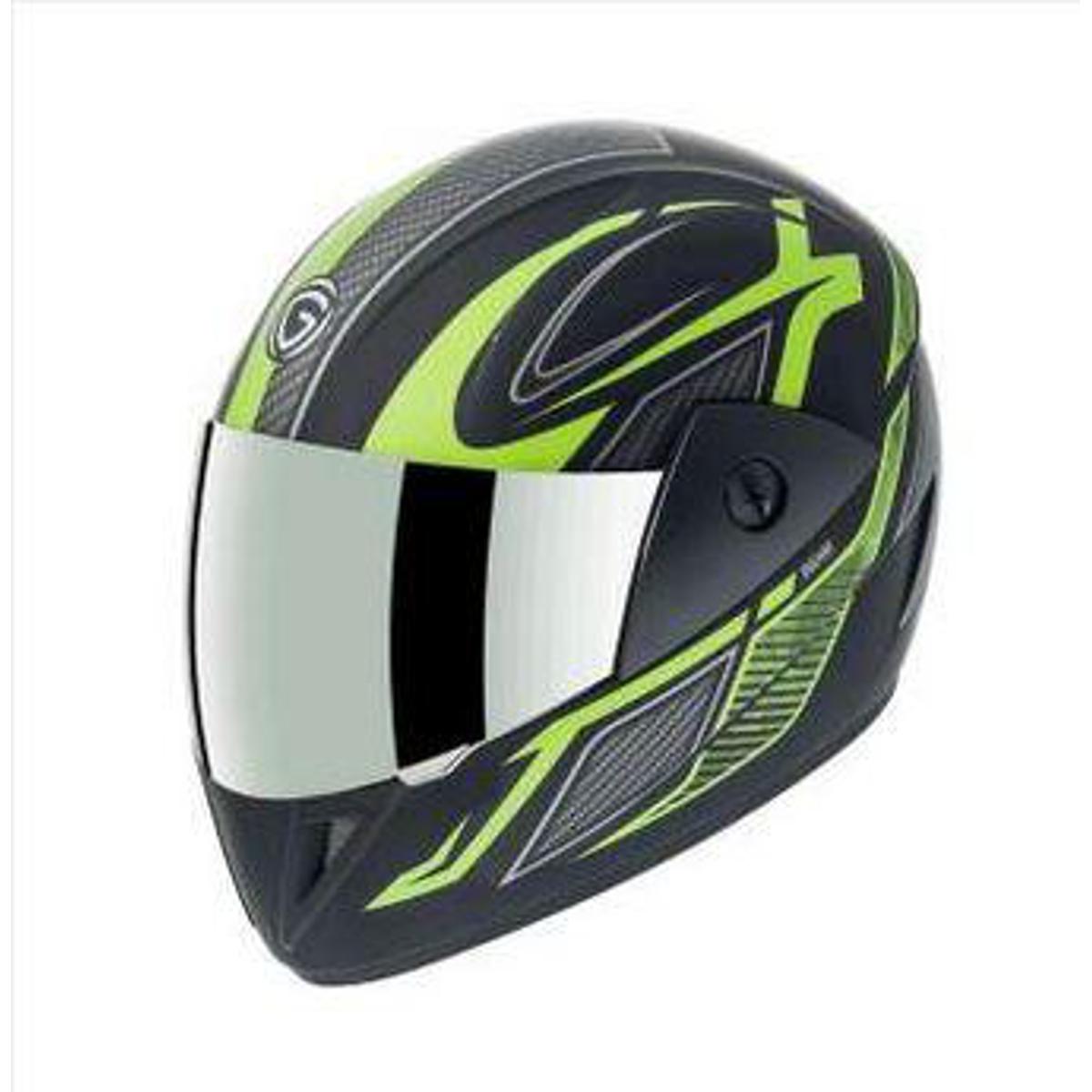 GLIDERS D4 Fullf Face Black-Red Helmet