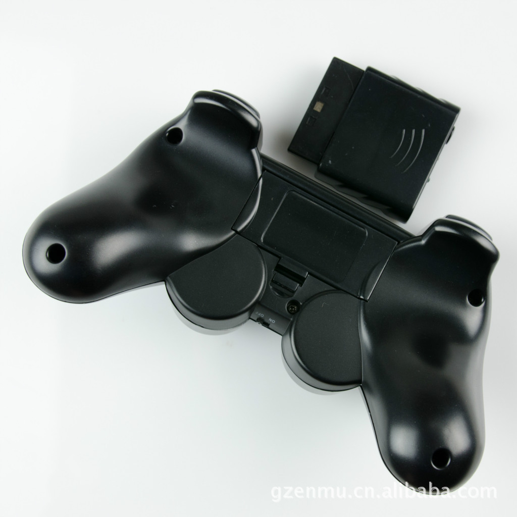 ps2 wireless controllerPS2 wireless dual shock controller gamepad 2.4G controller with package. 